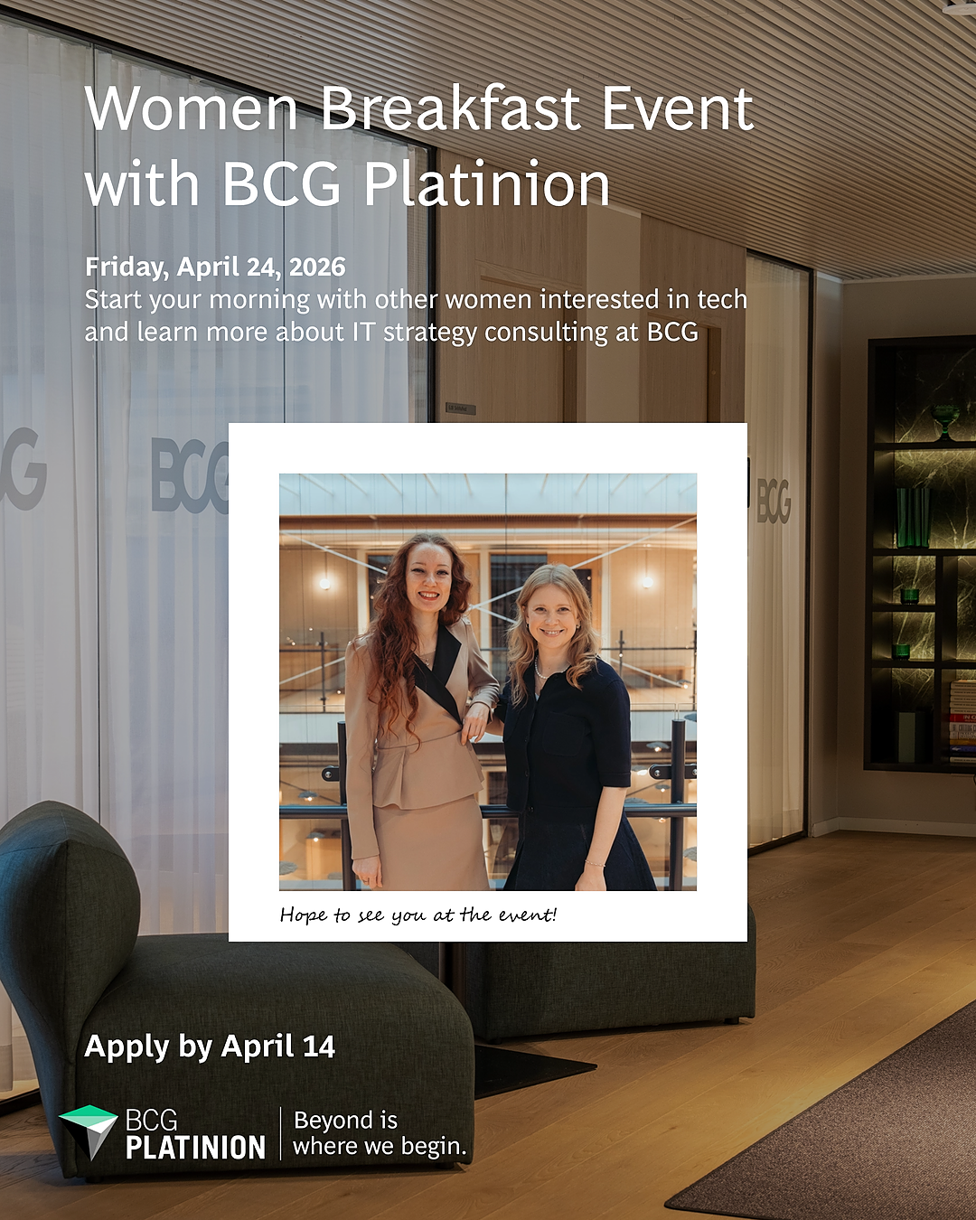 Women Breakfast with BCG Platinion